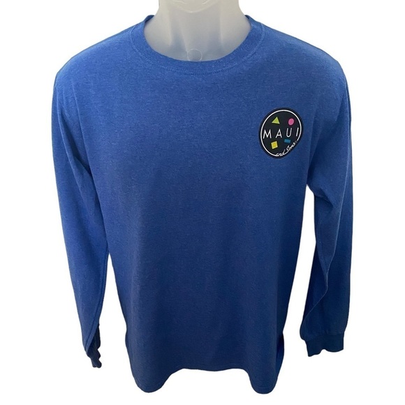 MAUI and SONS Classic Logo Long Sleeve Tee Shirt Men S Small - Picture 2 of 7